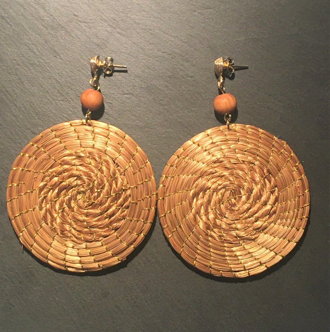 MEDALLION SPECIALE TRECCIA ORECCHINI